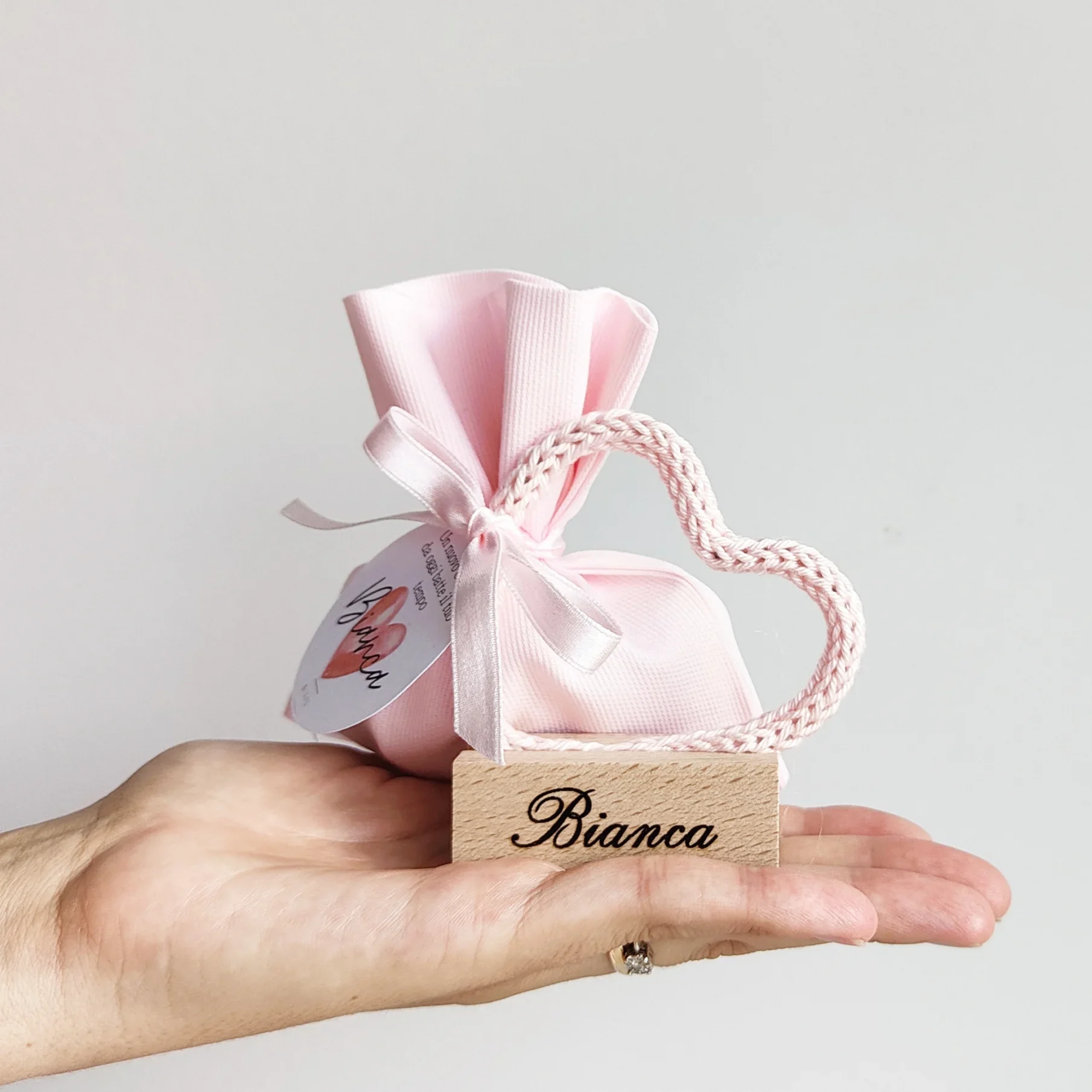 Cuoricino con base in Legno - immagine 3