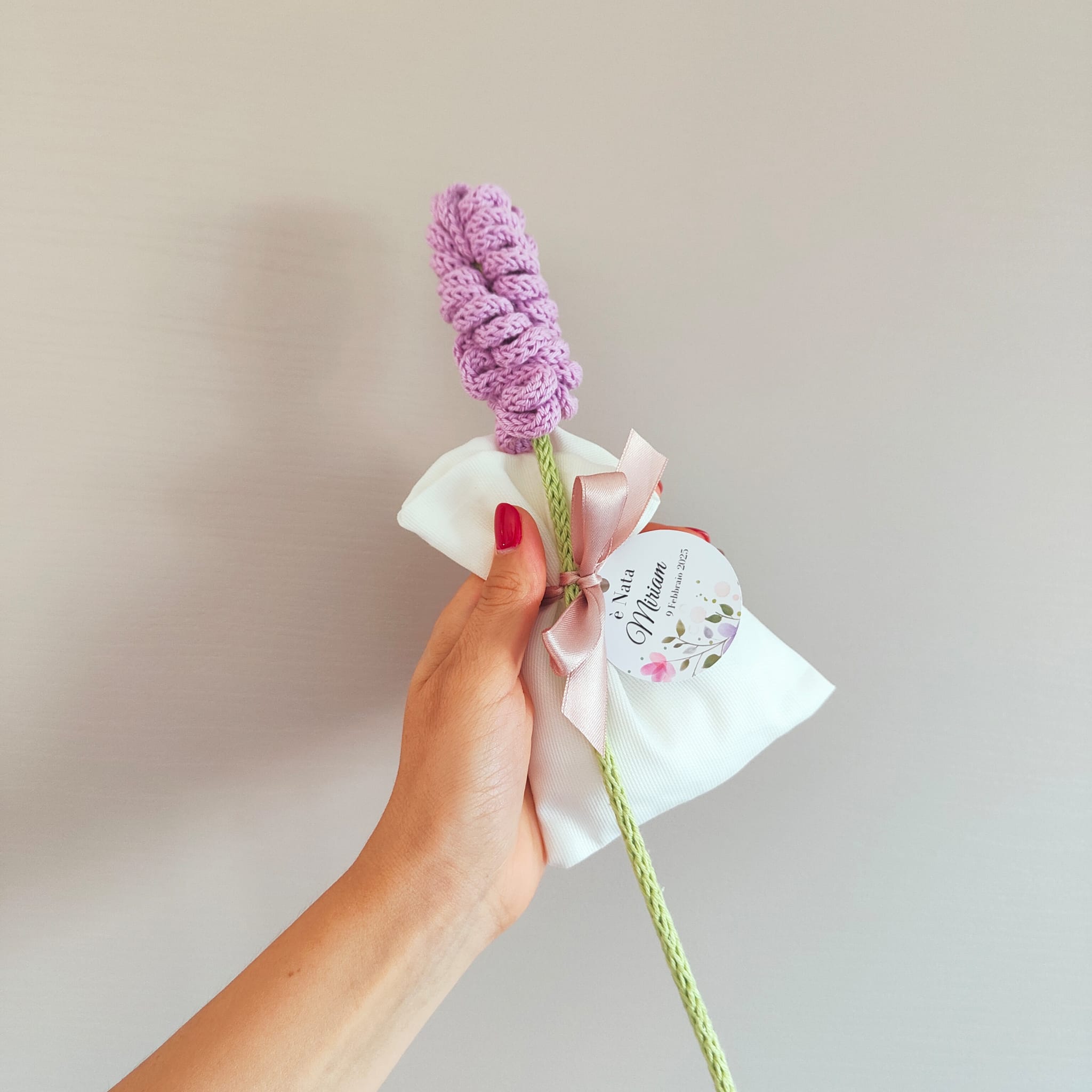 Fiore lavanda tridimensionale - immagine 4