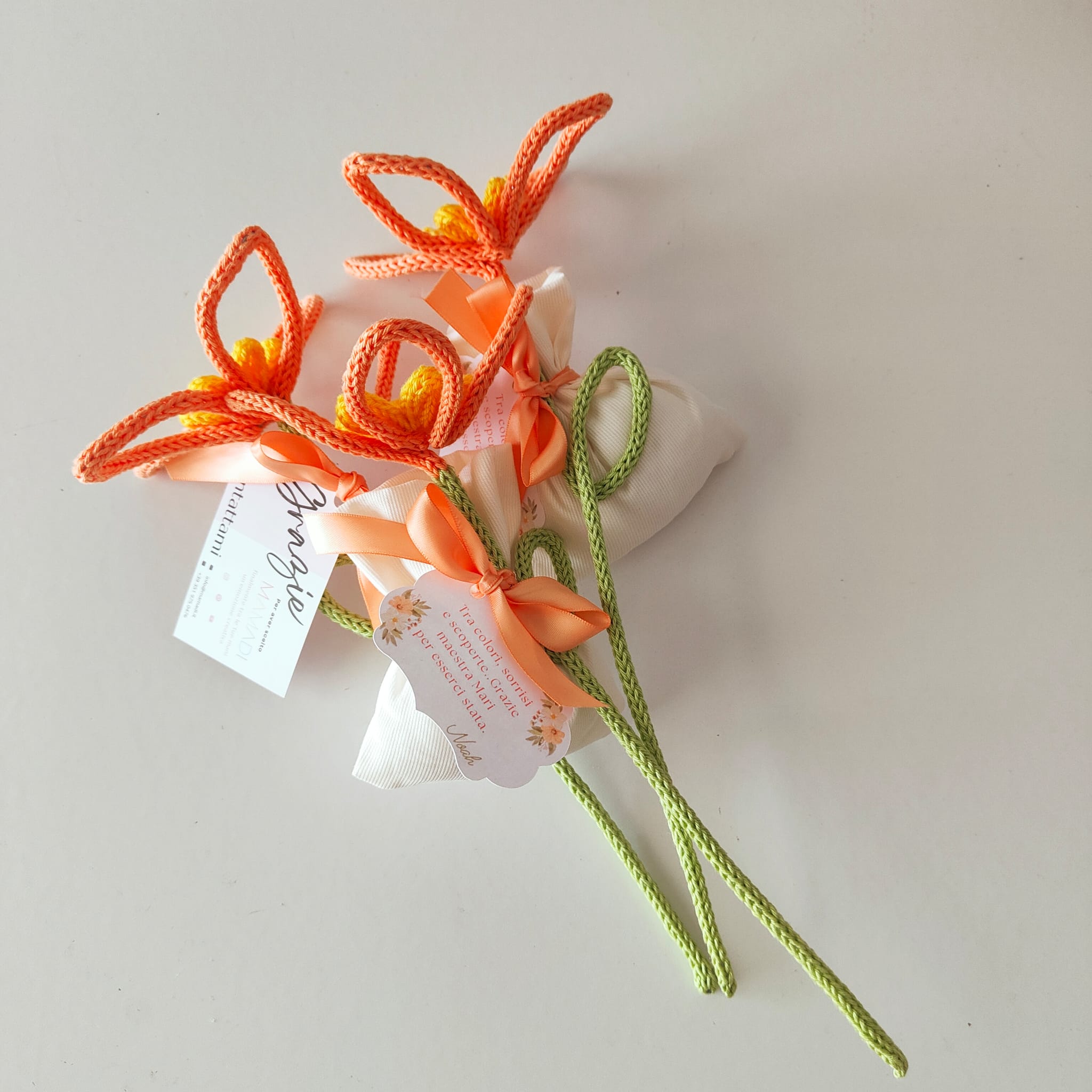 Fiore tricotin modello fantasia - immagine 4