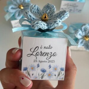 Bomboniere nascita calamita personalizzate artigianali