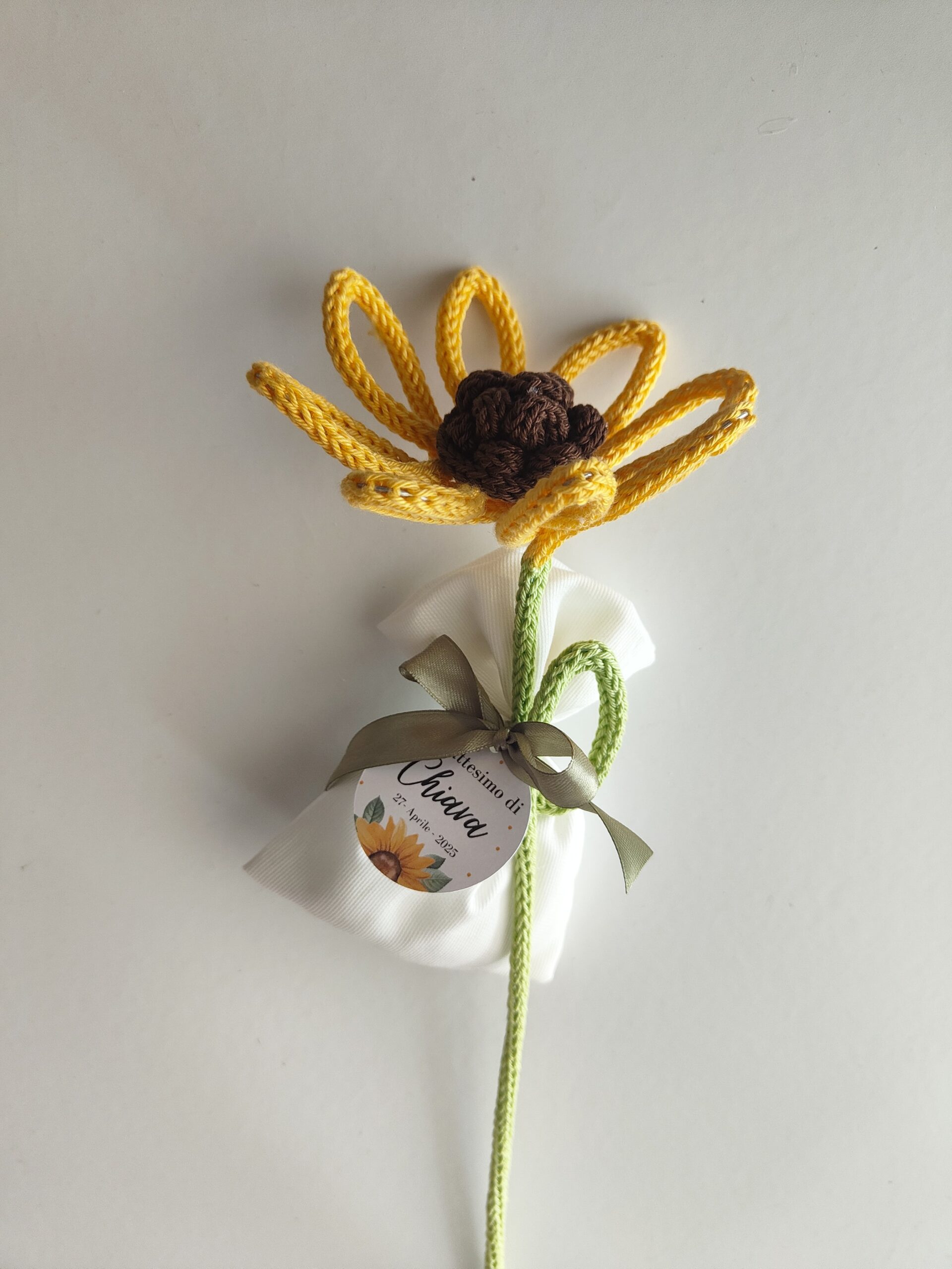 Bomboniere floreali eleganti artigianali
